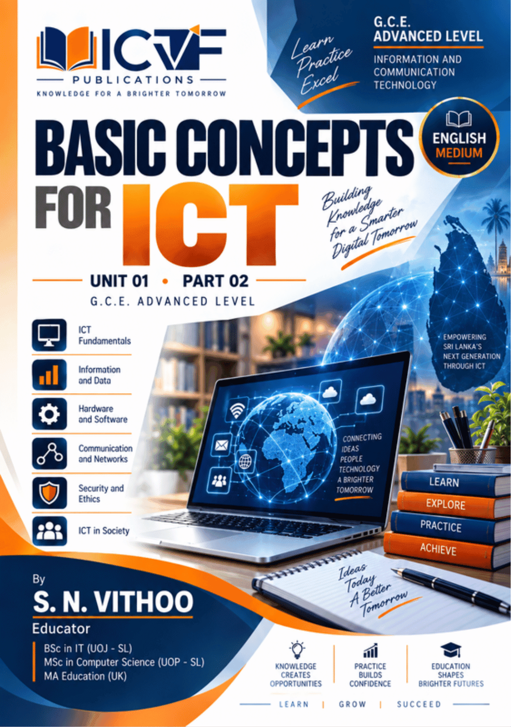 Cover of Basic Concepts for ICT Part 2 - English Medium